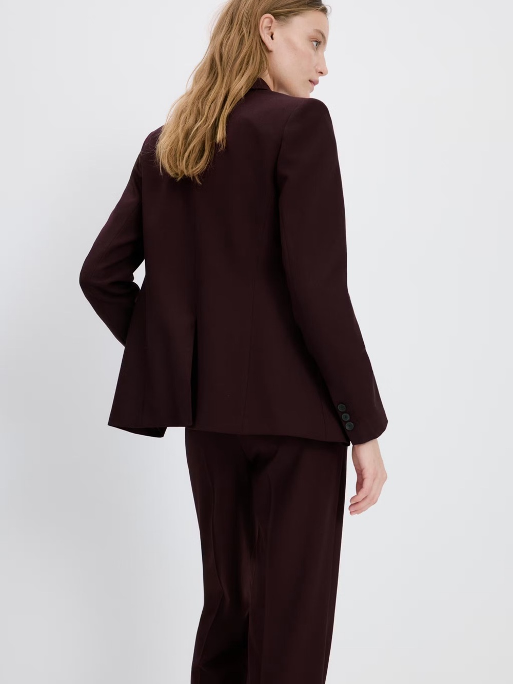 Mango Straight Fit Suit Blazer - Picture 3 of 6